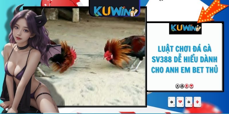 Luật chơi đá gà SV388 dễ hiểu dành cho anh em bet thủ