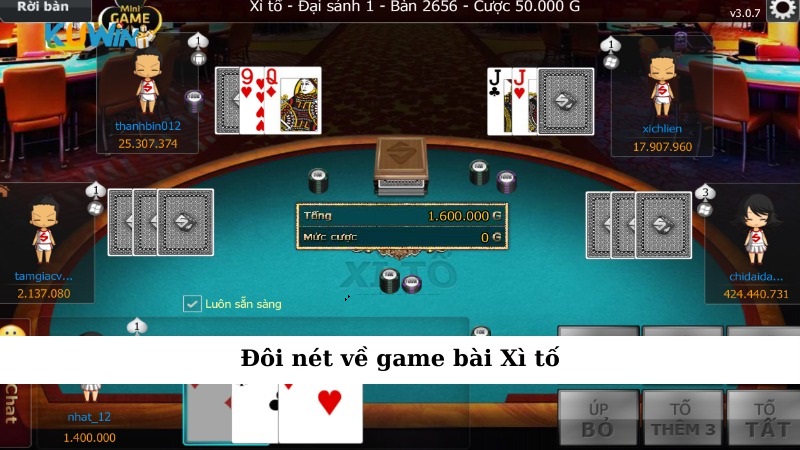 Đôi nét về game bài Xì tố