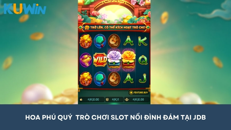 Blossom Of Wealth, trò chơi slot game nổi đình đám tại khu vực Châu Á