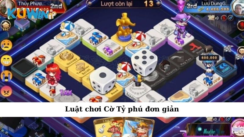 Luật chơi Cờ Tỷ phú đơn giản