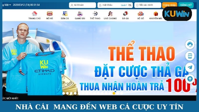 Nhà cái mang đến web cá cược uy tín